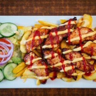 Kanafileet lohkoperunoilla