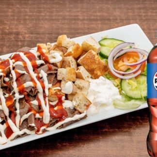 Kebab iskender + 0.5l juoma