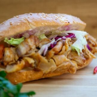 Somun leipä kananlihalla (suosittu)